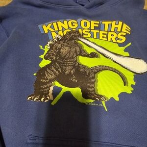 NWOT Godzilla Hooded Sweatshirt Size Large